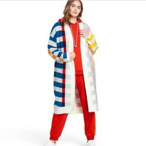 Women's LEGO x Target Color Block Long Cardigan Sweater- Limited Edition